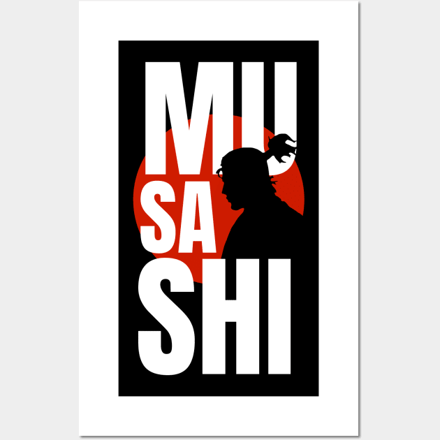 Musashi Warrior Wall Art by Rules of the mind